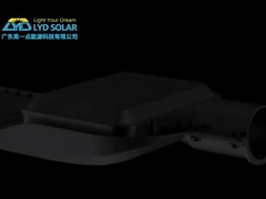 YD ذكي سريع الشحن مصباح الطريق الريفي 200W3000W400W LED مصباح الشارع بالطاقة الشمسية القابلة لإعادة الشحن